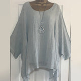 4XL 5XL Plus Size Casual Womens Tops And Blouses Loose O Neck Women Blouses Batwing Long Sleeve Solid Women Tunic Ladies Tops