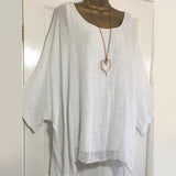 4XL 5XL Plus Size Casual Womens Tops And Blouses Loose O Neck Women Blouses Batwing Long Sleeve Solid Women Tunic Ladies Tops