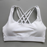 SEEDING Women Sport Bras Fitness Bra High Impact Yoga Bra Plus Size Women Padded Push Up Sport Bra tops sports