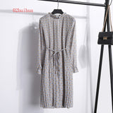 Women Dress Casual Long Sleeve Mid-Calf Party Dress Vintage Cute  And Elegant Clothing